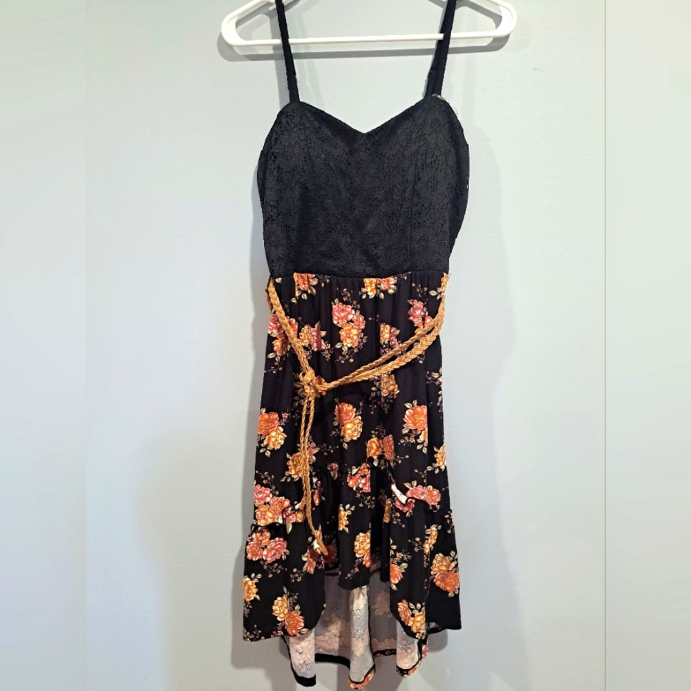 NWT Summer dress high/low floral